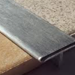 Т-образный профиль нержавеющий на алюминиевой ножке